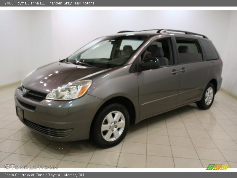 Phantom Gray Pearl / Stone 2005 Toyota Sienna LE