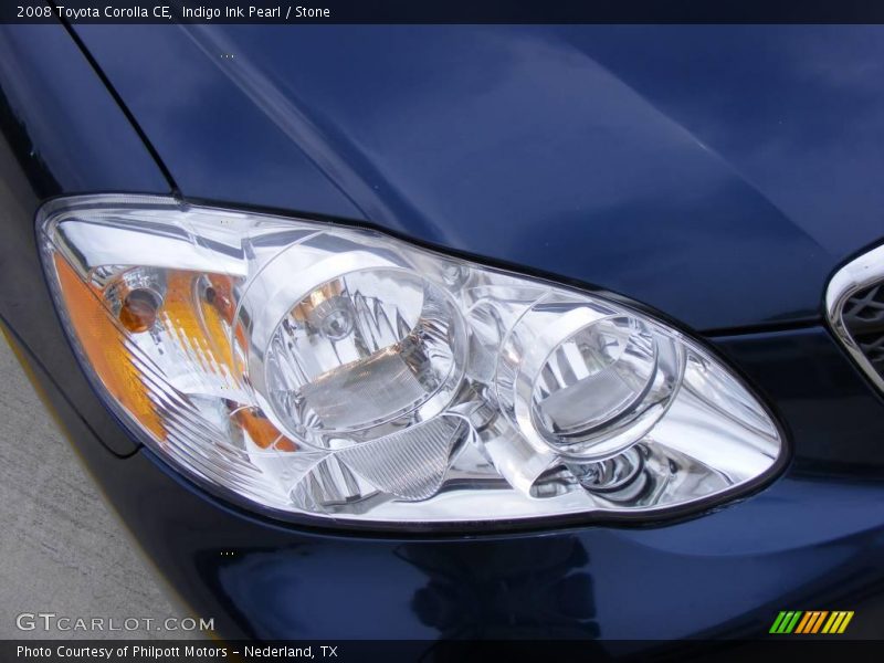 Indigo Ink Pearl / Stone 2008 Toyota Corolla CE