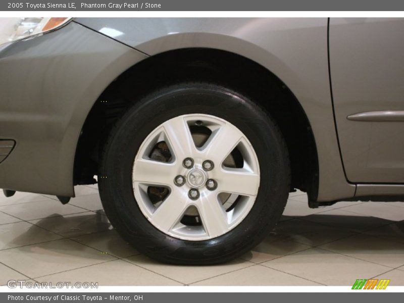 Phantom Gray Pearl / Stone 2005 Toyota Sienna LE
