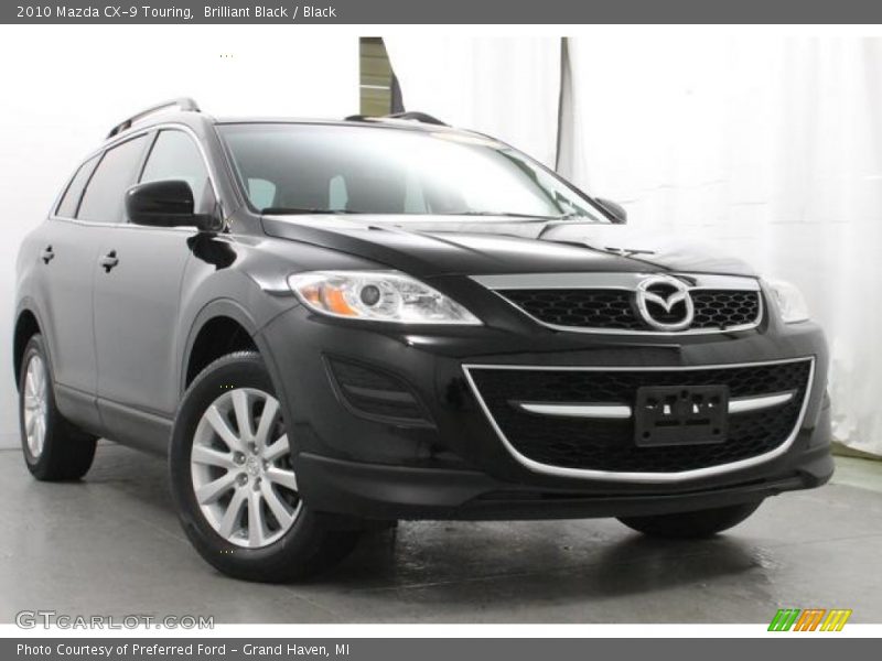 Brilliant Black / Black 2010 Mazda CX-9 Touring