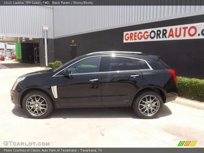 Black Raven / Ebony/Ebony 2013 Cadillac SRX Luxury FWD