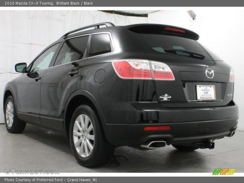 Brilliant Black / Black 2010 Mazda CX-9 Touring