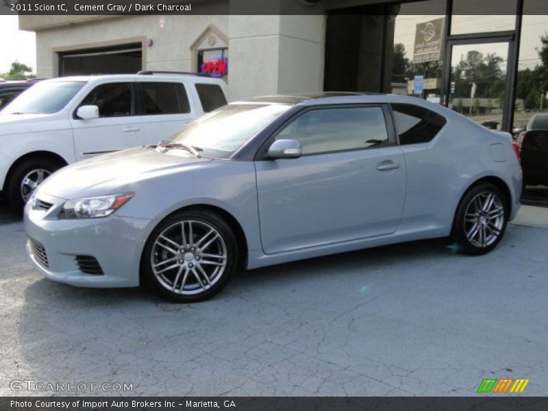 Cement Gray / Dark Charcoal 2011 Scion tC