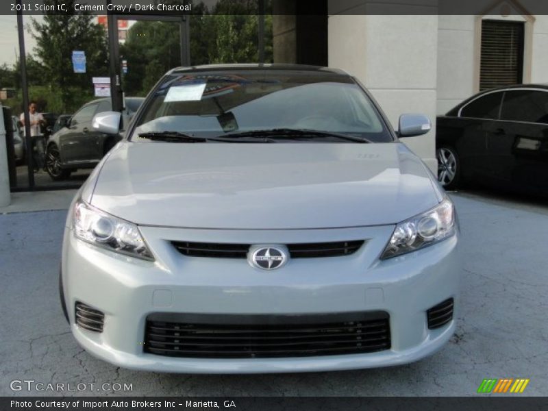 Cement Gray / Dark Charcoal 2011 Scion tC