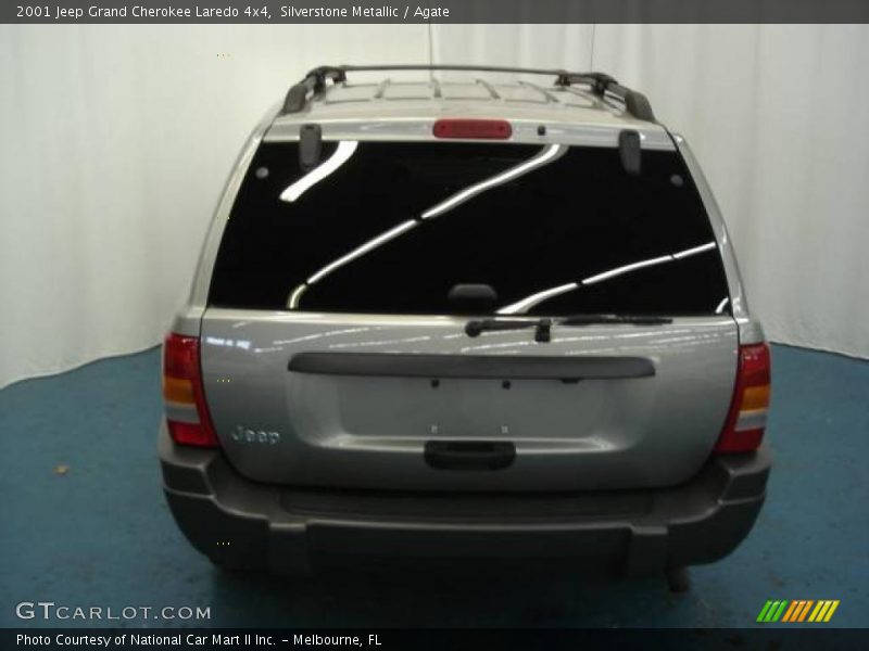 Silverstone Metallic / Agate 2001 Jeep Grand Cherokee Laredo 4x4