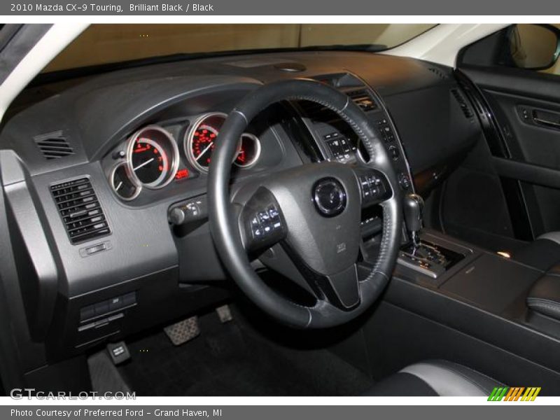 Brilliant Black / Black 2010 Mazda CX-9 Touring