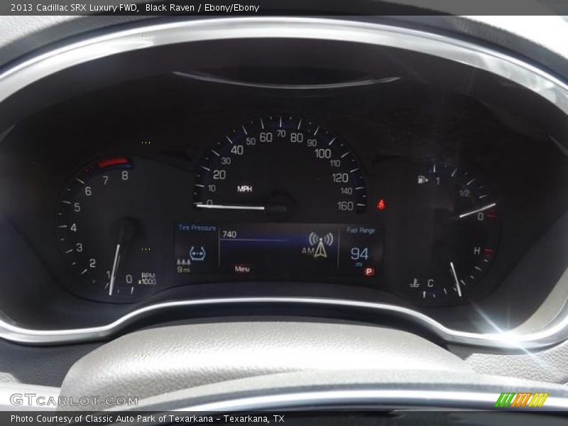 Black Raven / Ebony/Ebony 2013 Cadillac SRX Luxury FWD