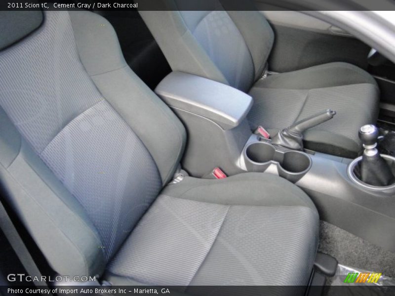 Front Seat of 2011 tC 