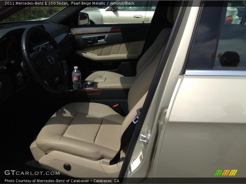 Pearl Beige Metallic / Almond/Black 2011 Mercedes-Benz E 350 Sedan