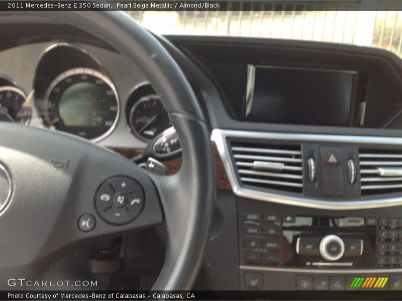 Pearl Beige Metallic / Almond/Black 2011 Mercedes-Benz E 350 Sedan