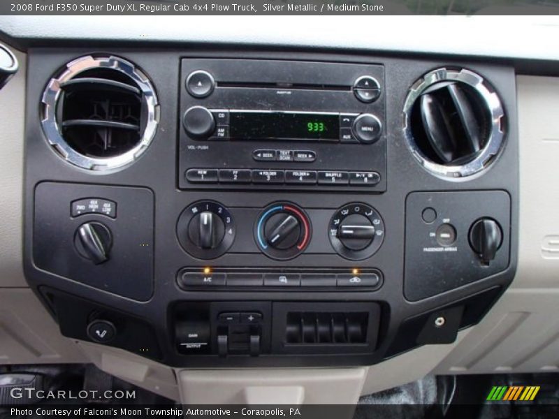 Controls of 2008 F350 Super Duty XL Regular Cab 4x4 Plow Truck