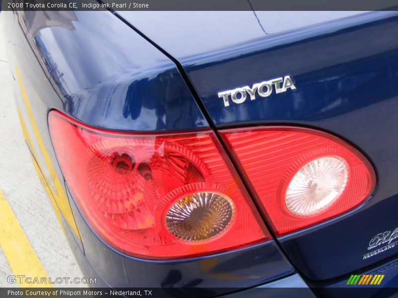 Indigo Ink Pearl / Stone 2008 Toyota Corolla CE