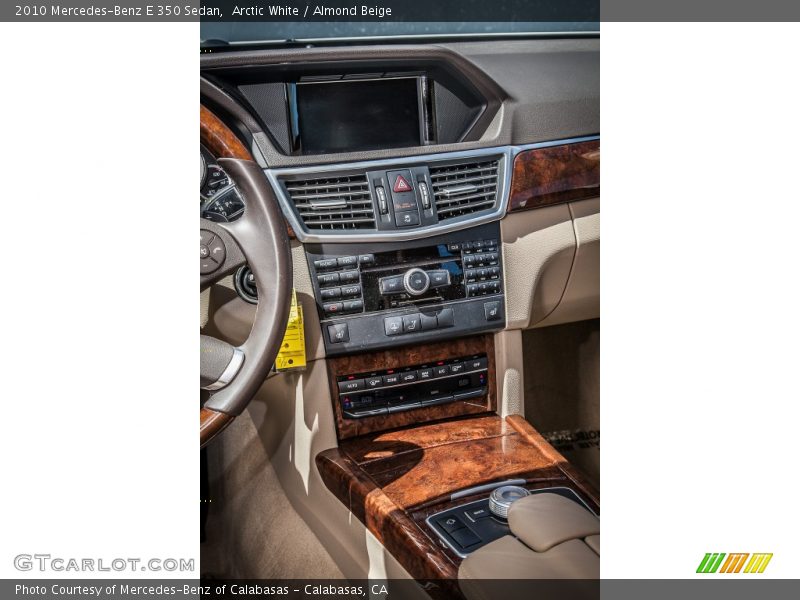 Arctic White / Almond Beige 2010 Mercedes-Benz E 350 Sedan