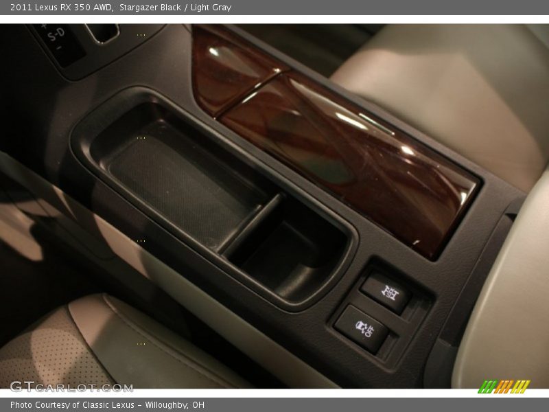 Stargazer Black / Light Gray 2011 Lexus RX 350 AWD