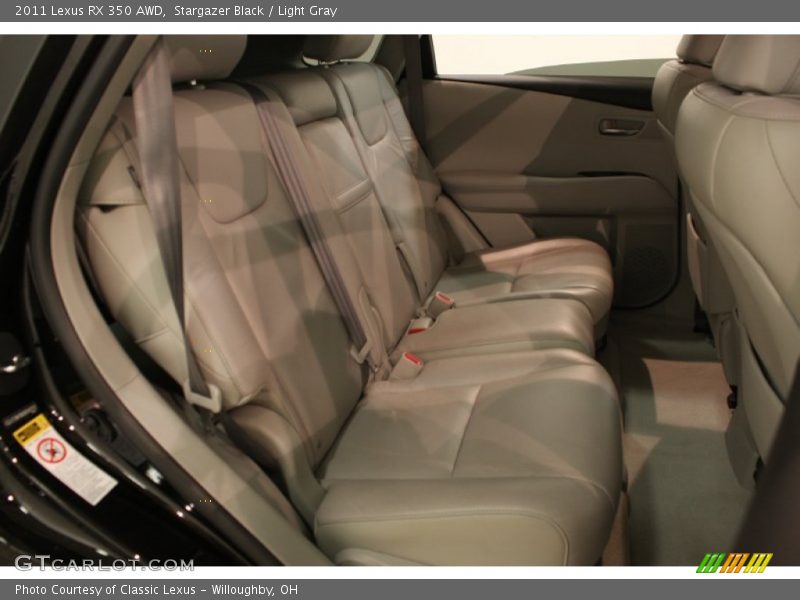 Stargazer Black / Light Gray 2011 Lexus RX 350 AWD