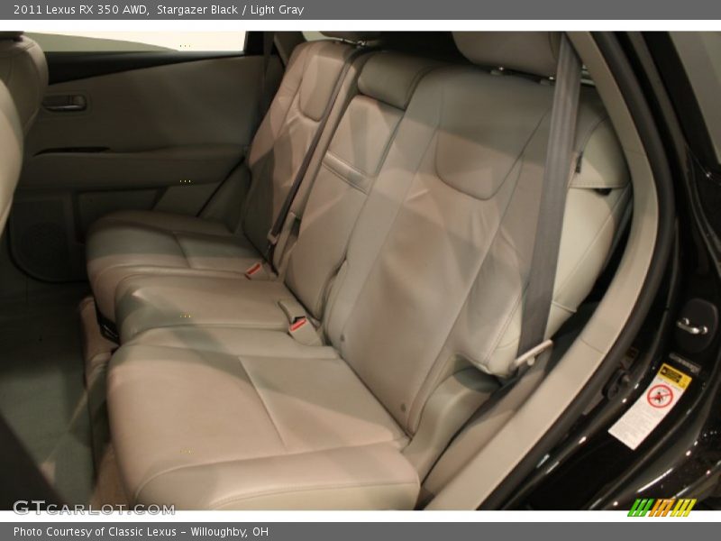 Stargazer Black / Light Gray 2011 Lexus RX 350 AWD