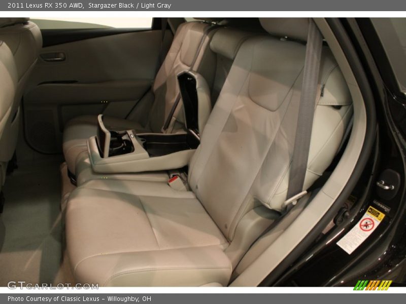 Stargazer Black / Light Gray 2011 Lexus RX 350 AWD