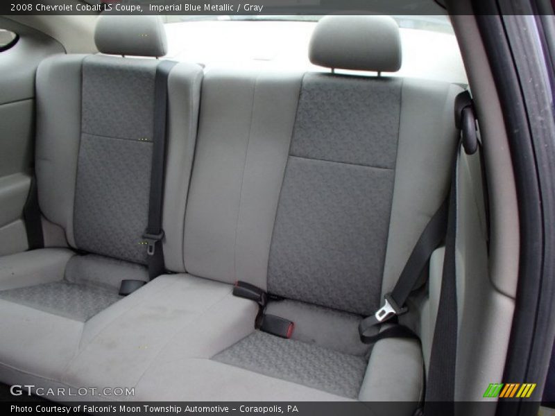 Imperial Blue Metallic / Gray 2008 Chevrolet Cobalt LS Coupe