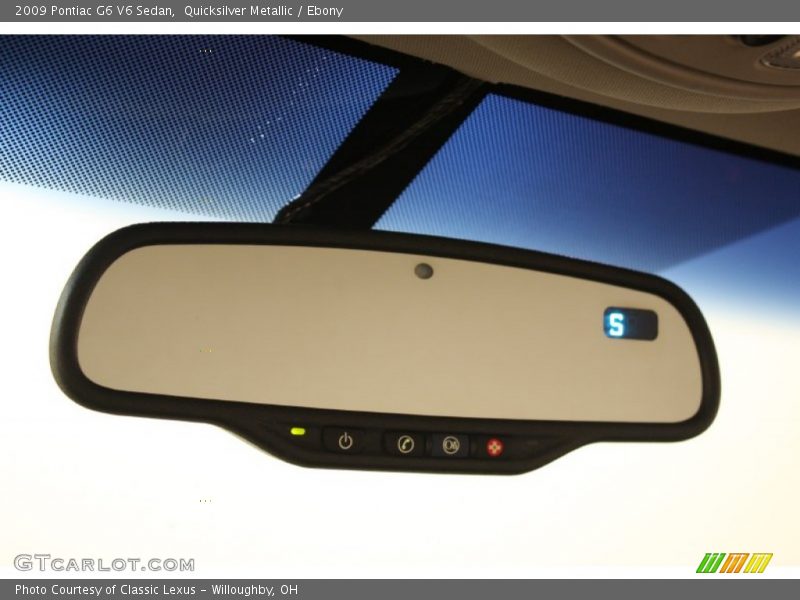 Quicksilver Metallic / Ebony 2009 Pontiac G6 V6 Sedan