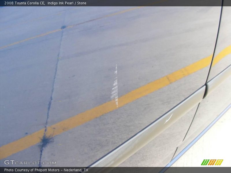 Indigo Ink Pearl / Stone 2008 Toyota Corolla CE