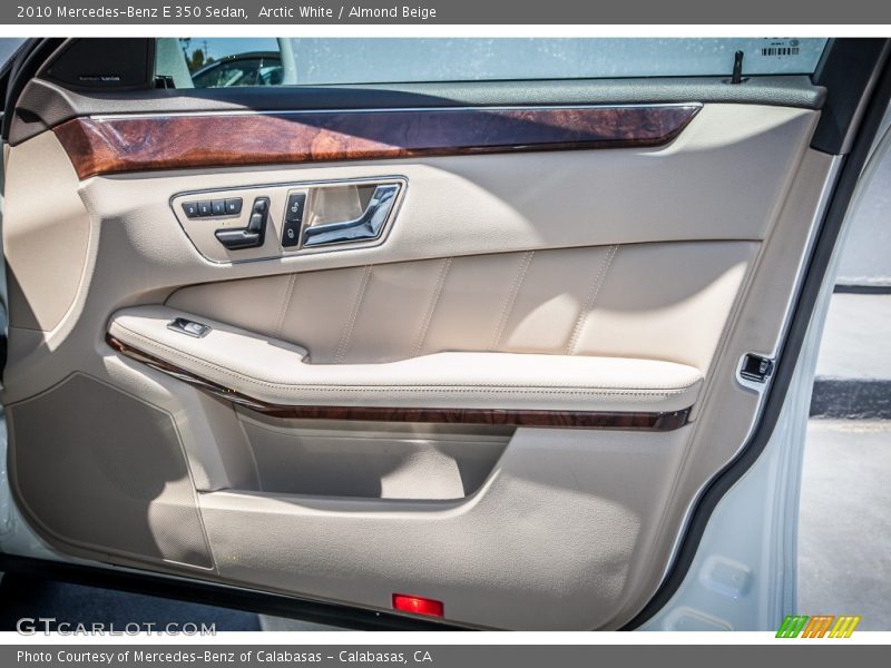 Arctic White / Almond Beige 2010 Mercedes-Benz E 350 Sedan