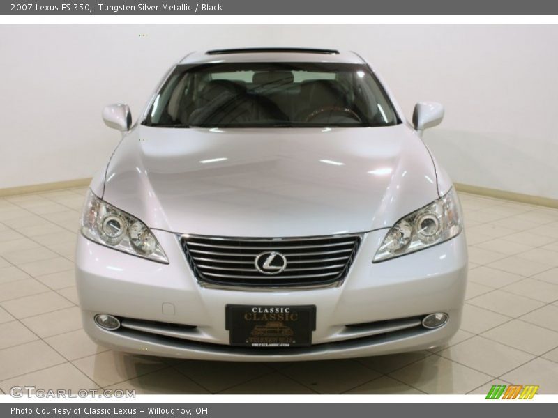 Tungsten Silver Metallic / Black 2007 Lexus ES 350