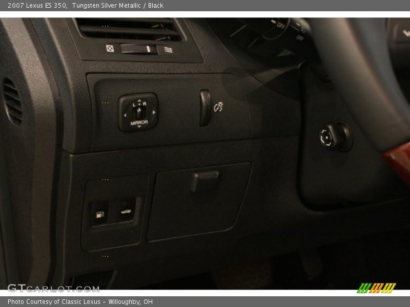 Tungsten Silver Metallic / Black 2007 Lexus ES 350