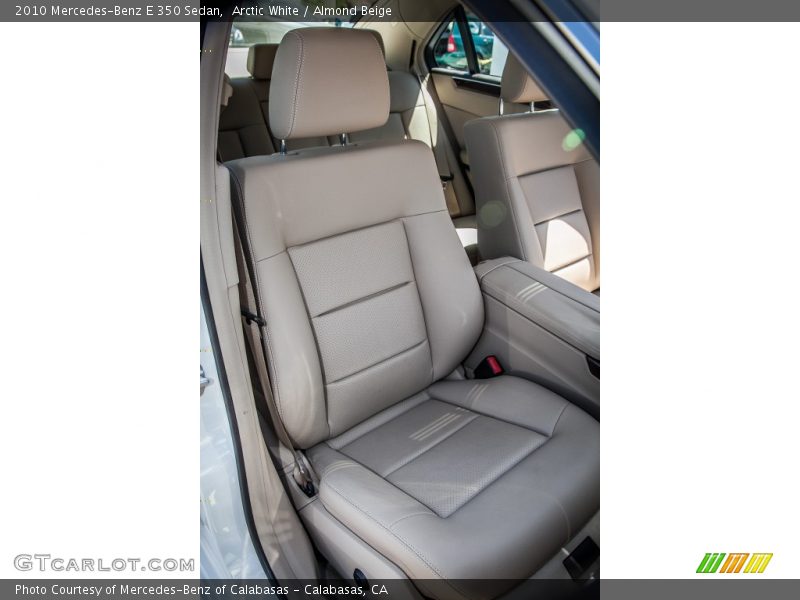 Arctic White / Almond Beige 2010 Mercedes-Benz E 350 Sedan