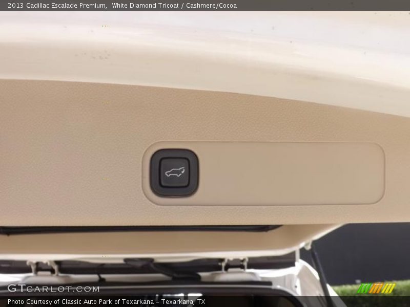 White Diamond Tricoat / Cashmere/Cocoa 2013 Cadillac Escalade Premium