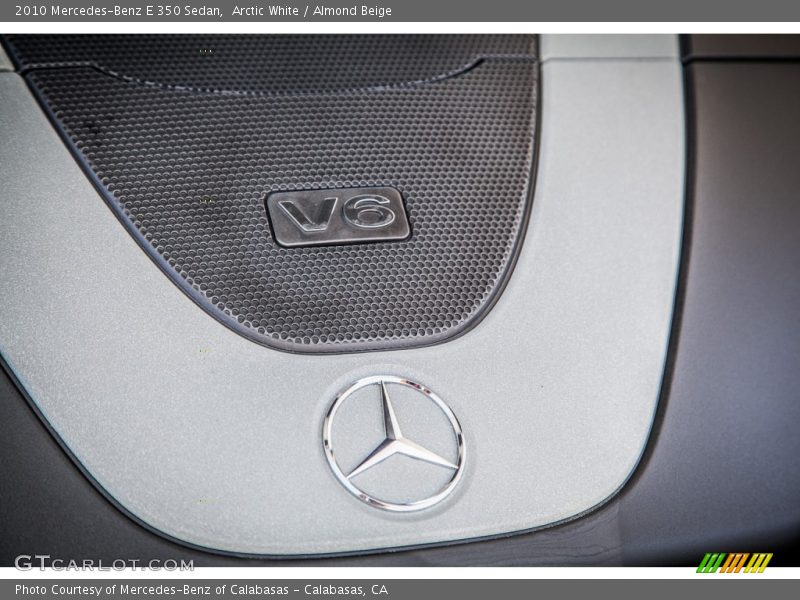 Arctic White / Almond Beige 2010 Mercedes-Benz E 350 Sedan