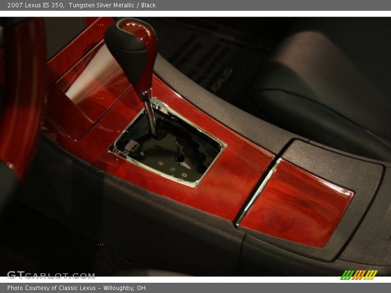 Tungsten Silver Metallic / Black 2007 Lexus ES 350