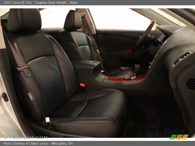 Tungsten Silver Metallic / Black 2007 Lexus ES 350