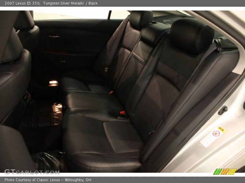 Tungsten Silver Metallic / Black 2007 Lexus ES 350