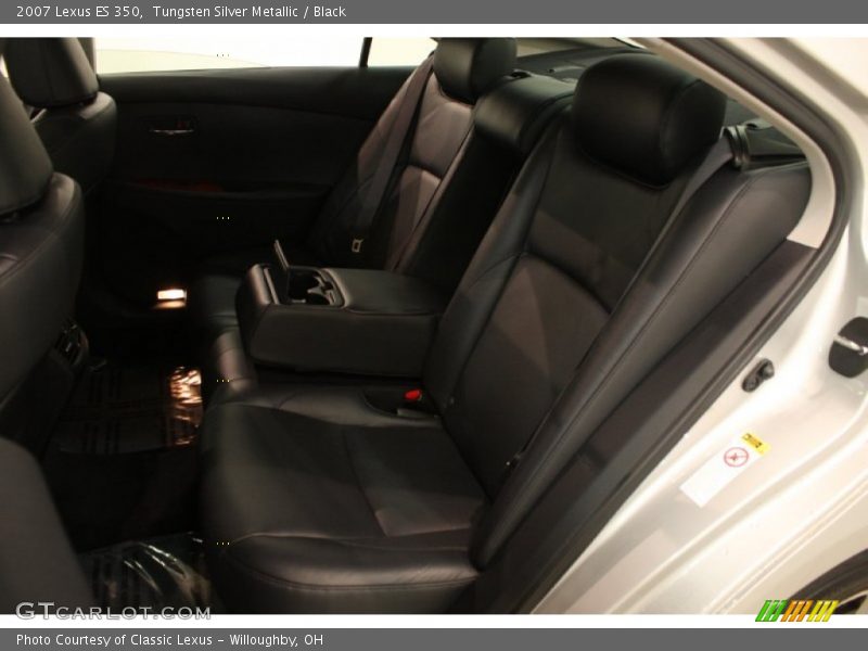 Tungsten Silver Metallic / Black 2007 Lexus ES 350
