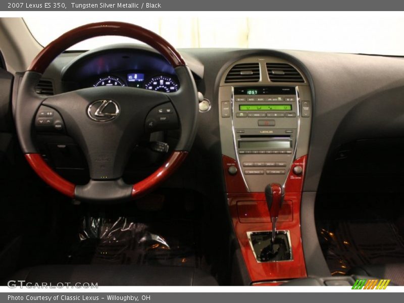 Tungsten Silver Metallic / Black 2007 Lexus ES 350