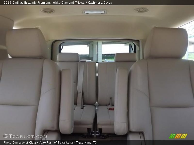 White Diamond Tricoat / Cashmere/Cocoa 2013 Cadillac Escalade Premium