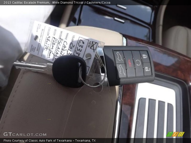 Keys of 2013 Escalade Premium