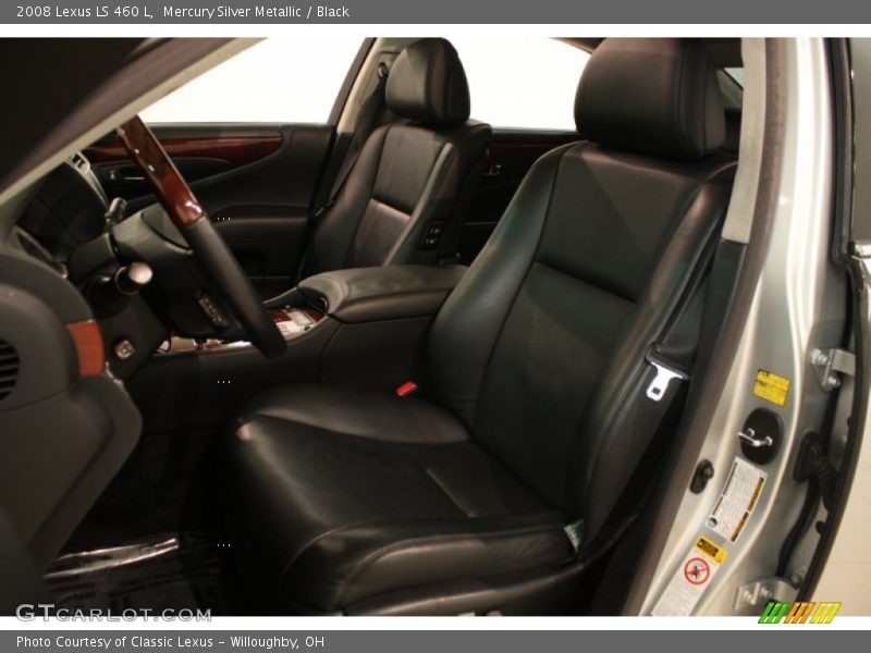 Front Seat of 2008 LS 460 L