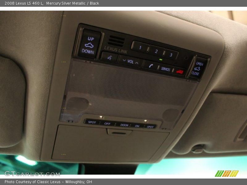Controls of 2008 LS 460 L