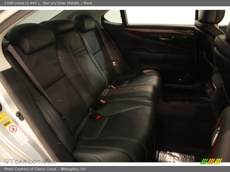 Rear Seat of 2008 LS 460 L