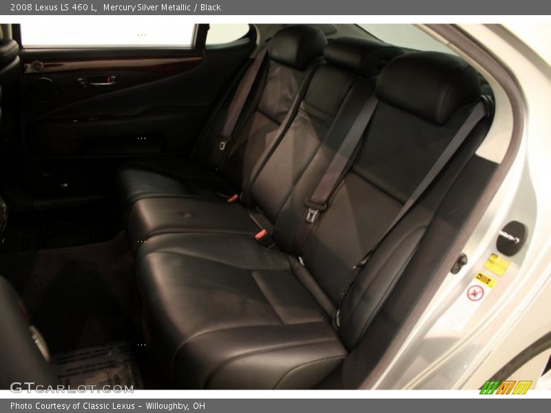 Rear Seat of 2008 LS 460 L