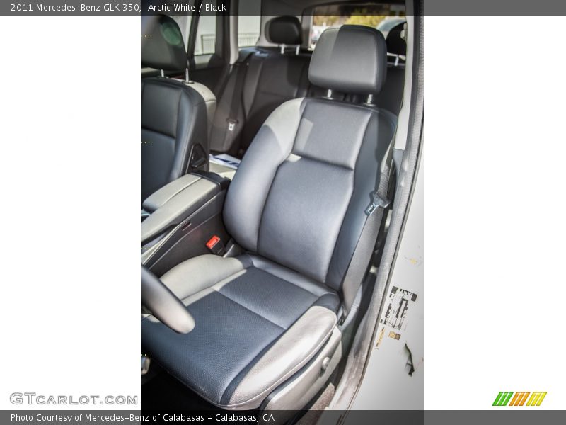 Arctic White / Black 2011 Mercedes-Benz GLK 350