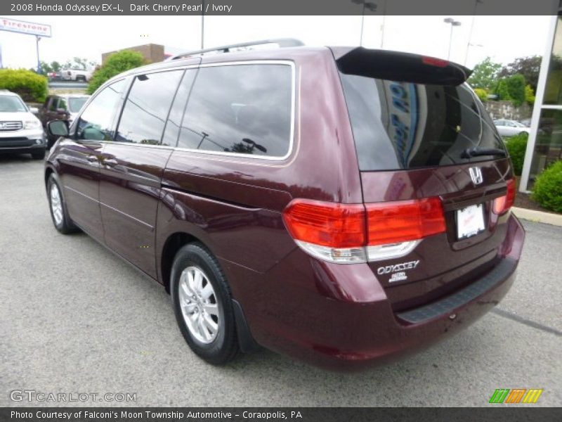 Dark Cherry Pearl / Ivory 2008 Honda Odyssey EX-L