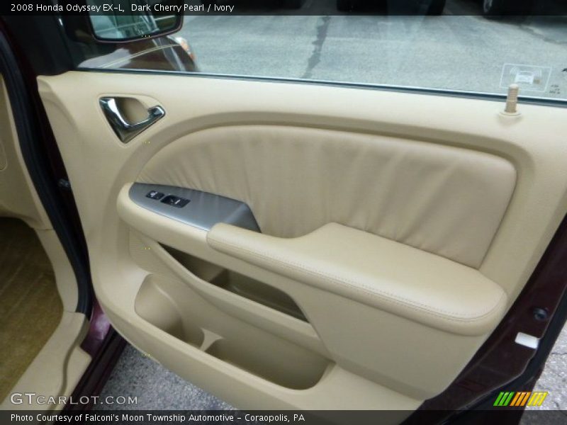 Dark Cherry Pearl / Ivory 2008 Honda Odyssey EX-L
