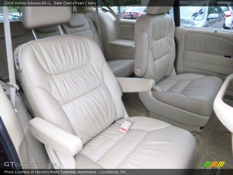 Dark Cherry Pearl / Ivory 2008 Honda Odyssey EX-L
