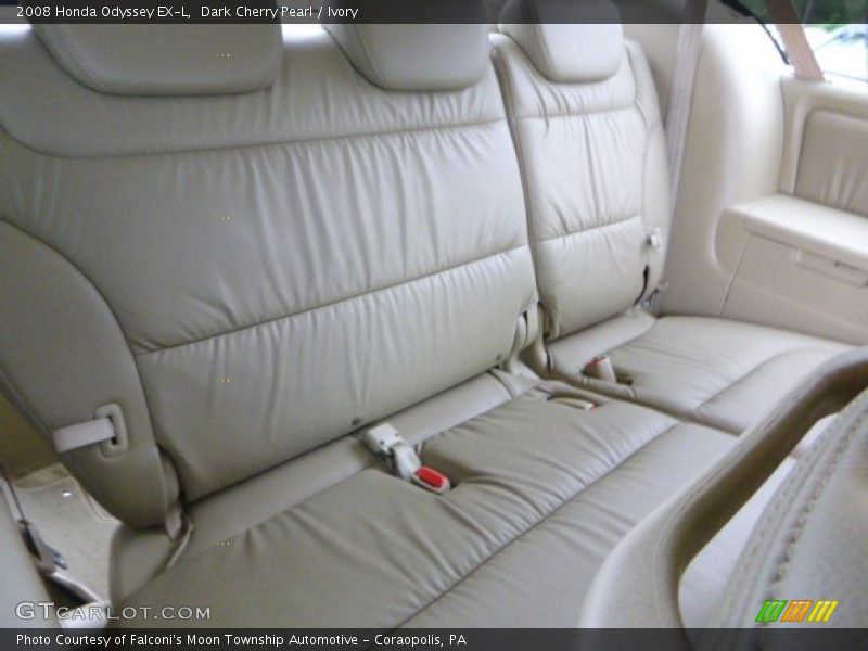 Dark Cherry Pearl / Ivory 2008 Honda Odyssey EX-L