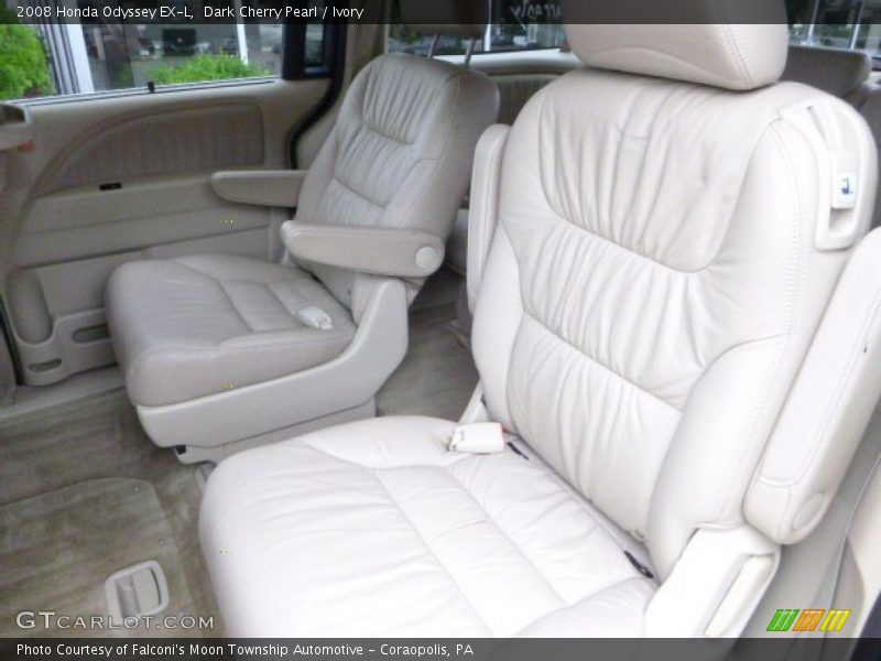 Dark Cherry Pearl / Ivory 2008 Honda Odyssey EX-L