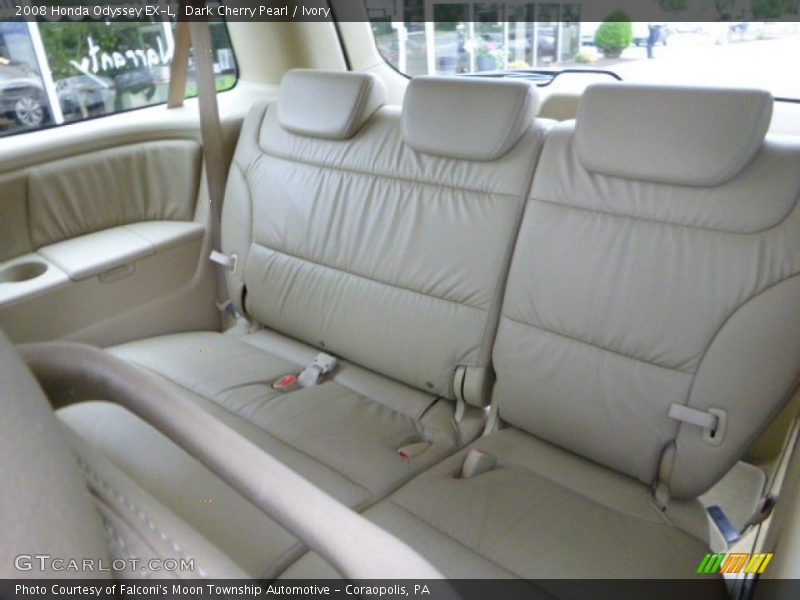 Dark Cherry Pearl / Ivory 2008 Honda Odyssey EX-L