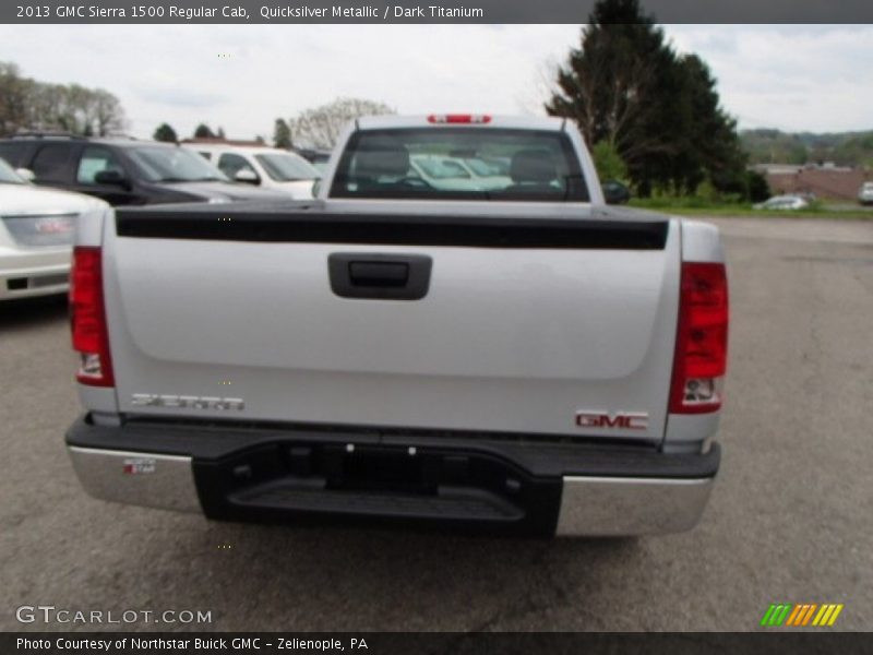 Quicksilver Metallic / Dark Titanium 2013 GMC Sierra 1500 Regular Cab