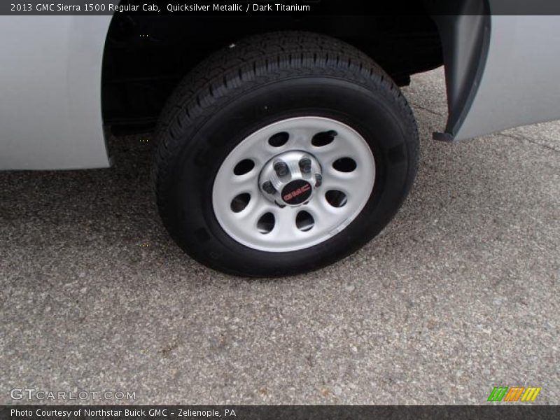 Quicksilver Metallic / Dark Titanium 2013 GMC Sierra 1500 Regular Cab
